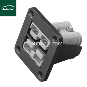 Housing Mount Flush Double 50A Anderson Plug